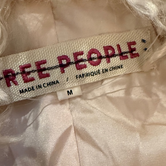 NEW Free People Stargazer Fur Jacket Size M - Picture 7 of 8